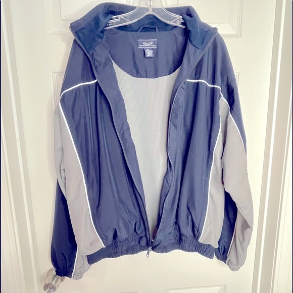 Roundtree & Yorke Other - Sports Roundtree & York Mens Reflective Windbreaker Performance Athletic Jacket